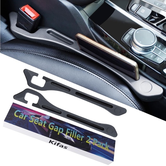Car Seat Gap Filler 2PC - Picture 1 of 5